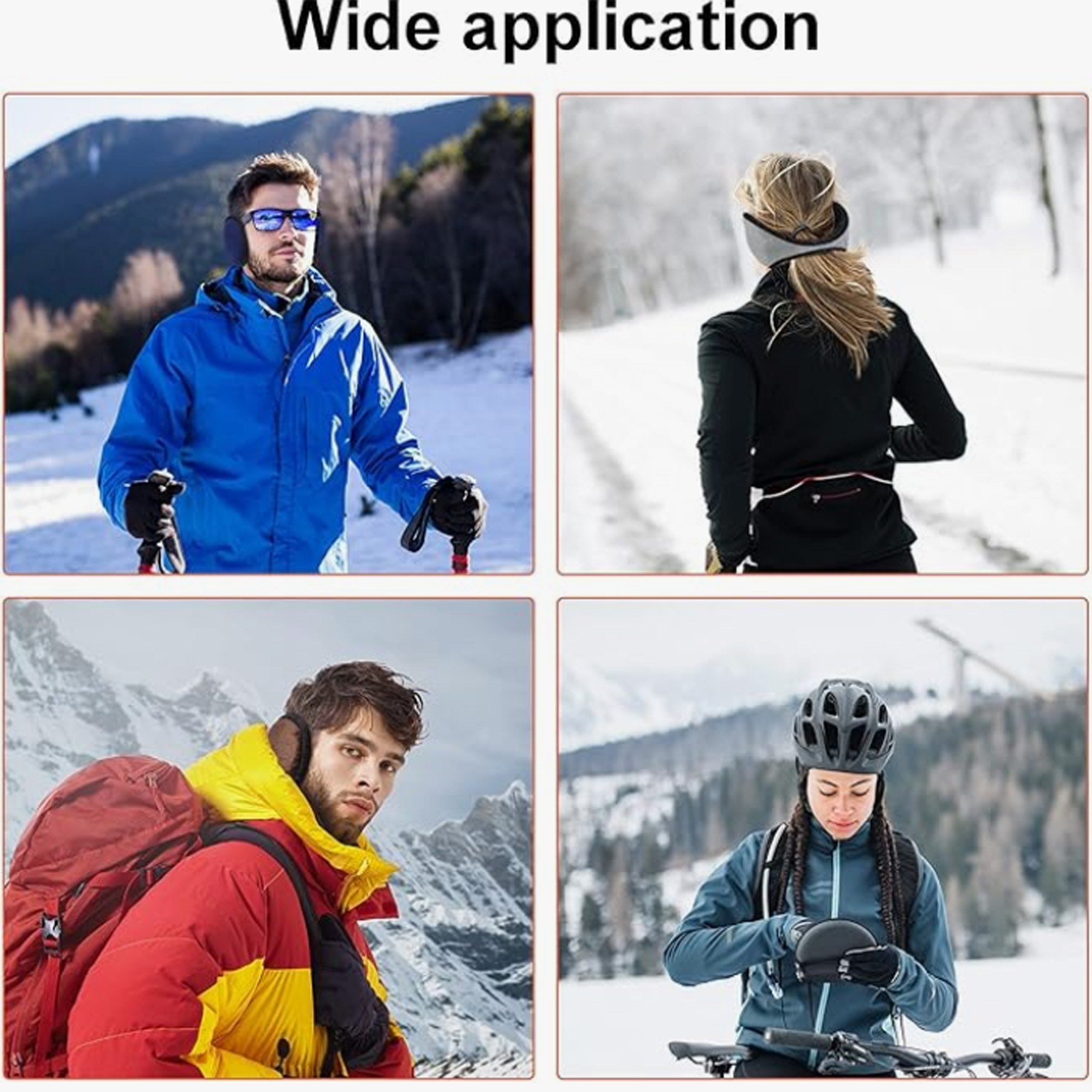 Behind-the-Head Adjustable & Foldable Earmuffs 3