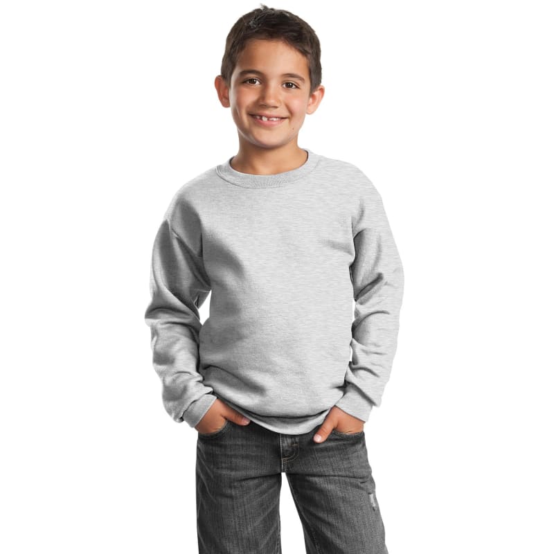 Port & Company Youth Core Fleece Crewneck Sweatshirt. 37