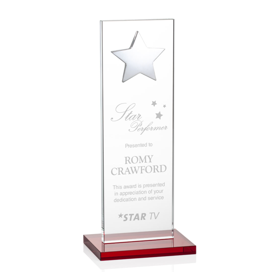 Dallas Star Award - Red/Silver 14