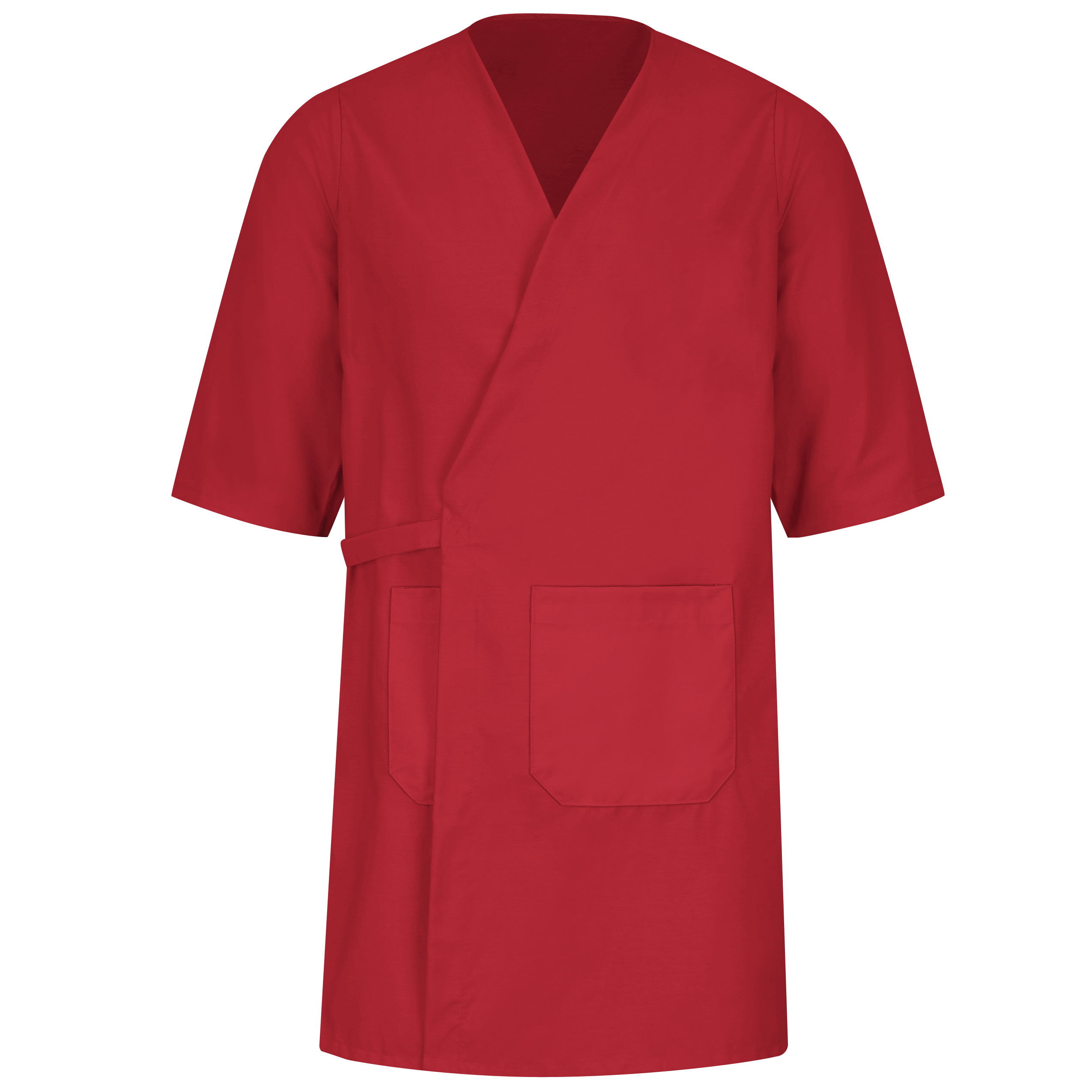 Red Kap® Collarless Butcher Wrap 1