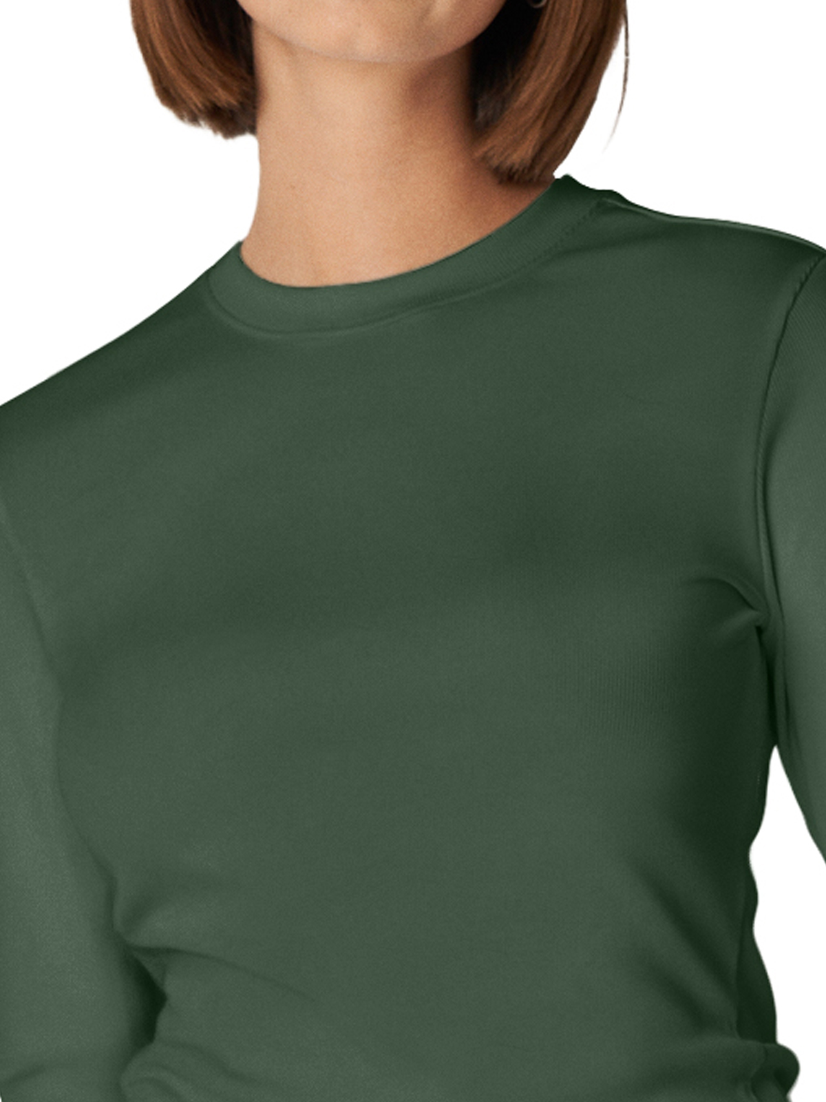 Landau - Forward - Women's One-Pocket Long-Sleeve Crew Neck Underscrub Tee 38