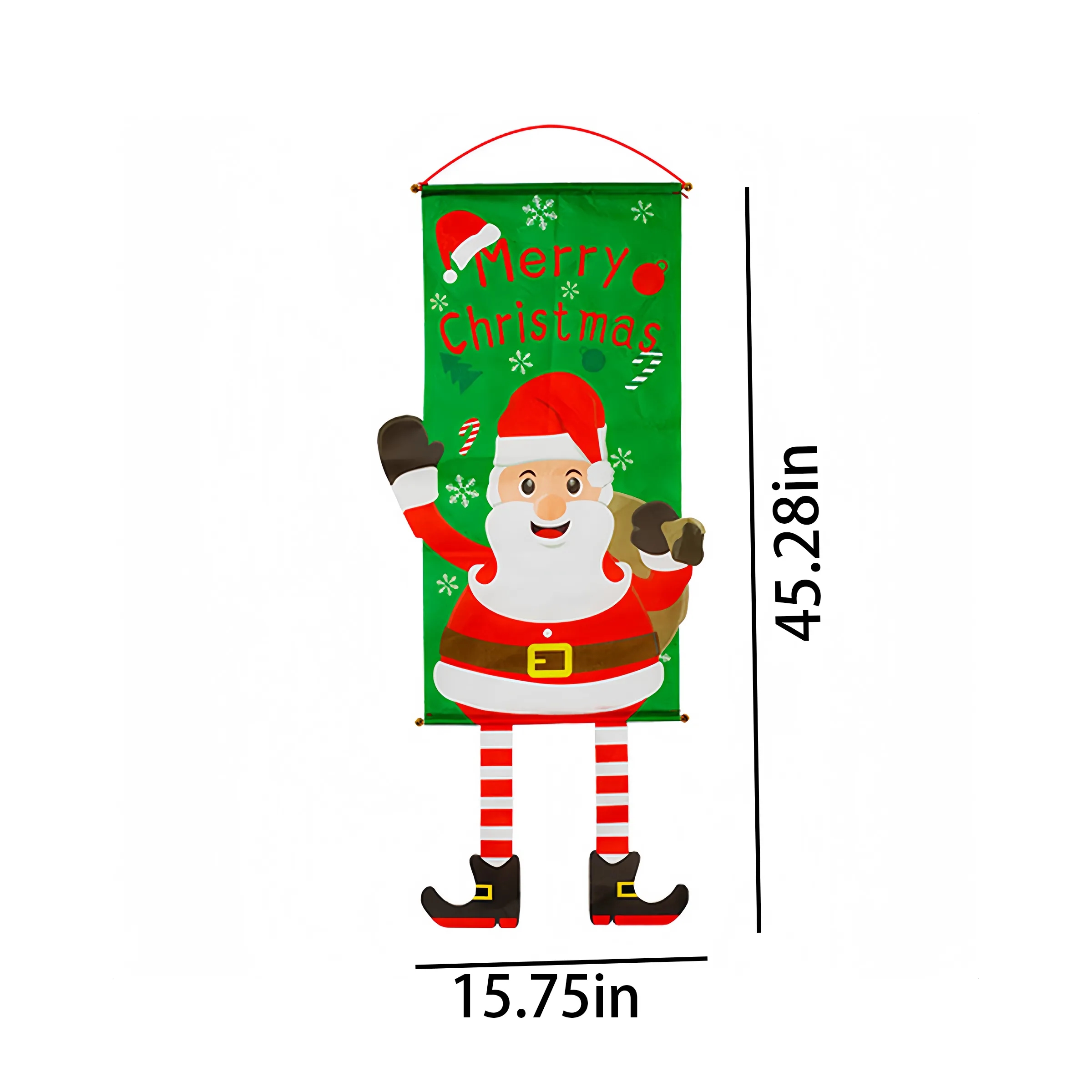Polyester Christmas Fabric Wall Decoration 9
