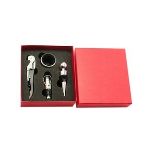 Wine Bottle Opener With Corkscrew And Pourer Multifunctional 9