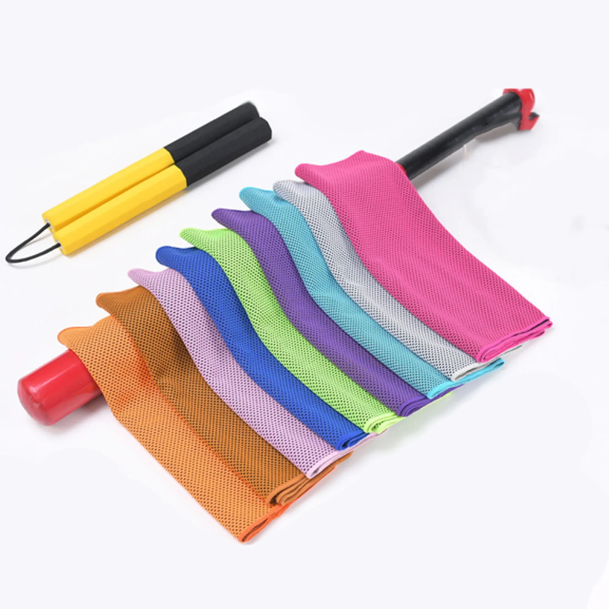 Multi-Color Super Dry Cooling Towel with Silicone Package 7