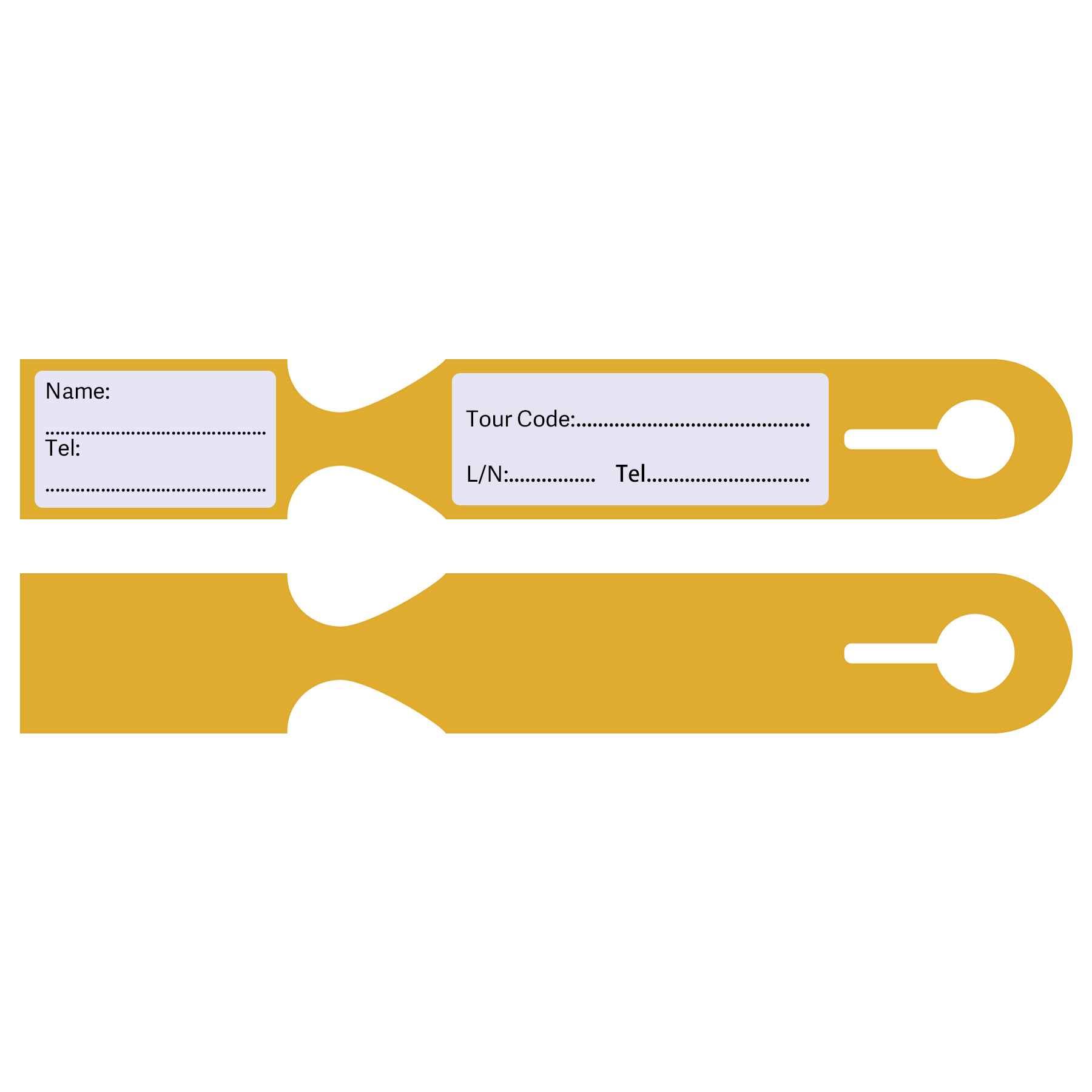 Paper Luggage Tags 3