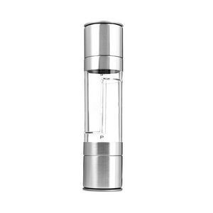 2 In 1 Manual Salt And Pepper Mill Grinder With Adjustable Grind Level 6