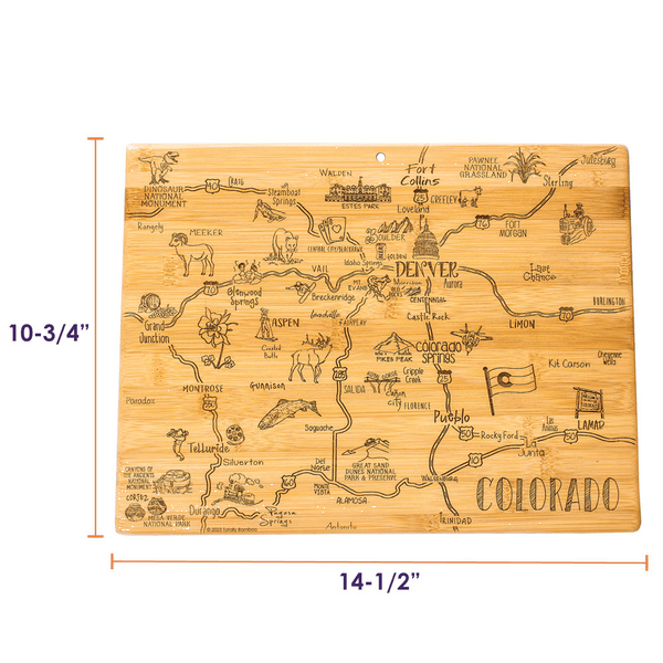 U.S. Destination Bamboo Cutting and Serving Boards 599