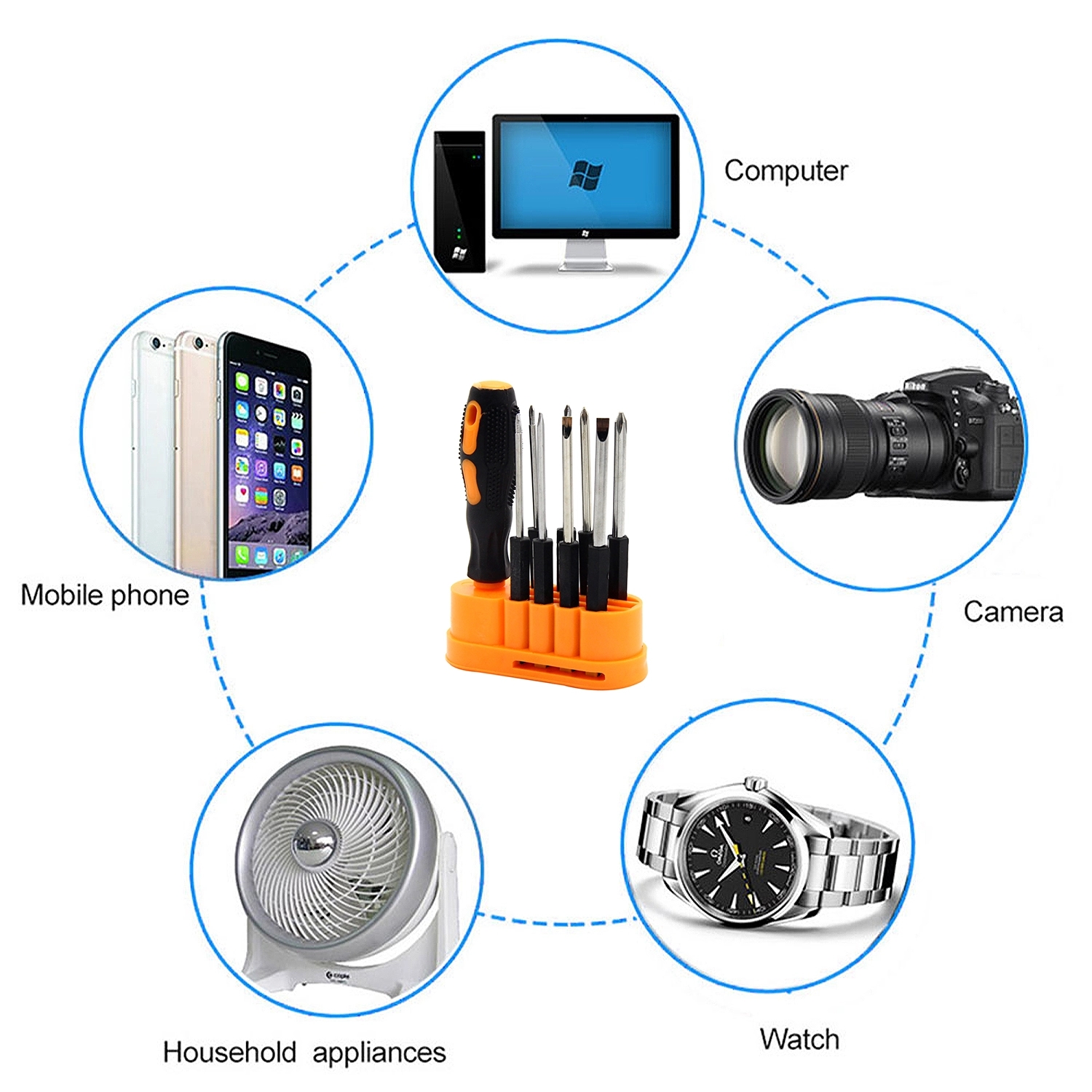 8 In 1 Multi-Function Screwdriver Set 3