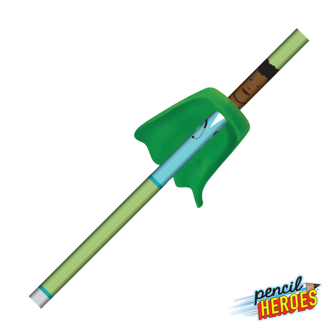 Pencil Heroes® Heathcare Series Male w/Cape Pencil 2