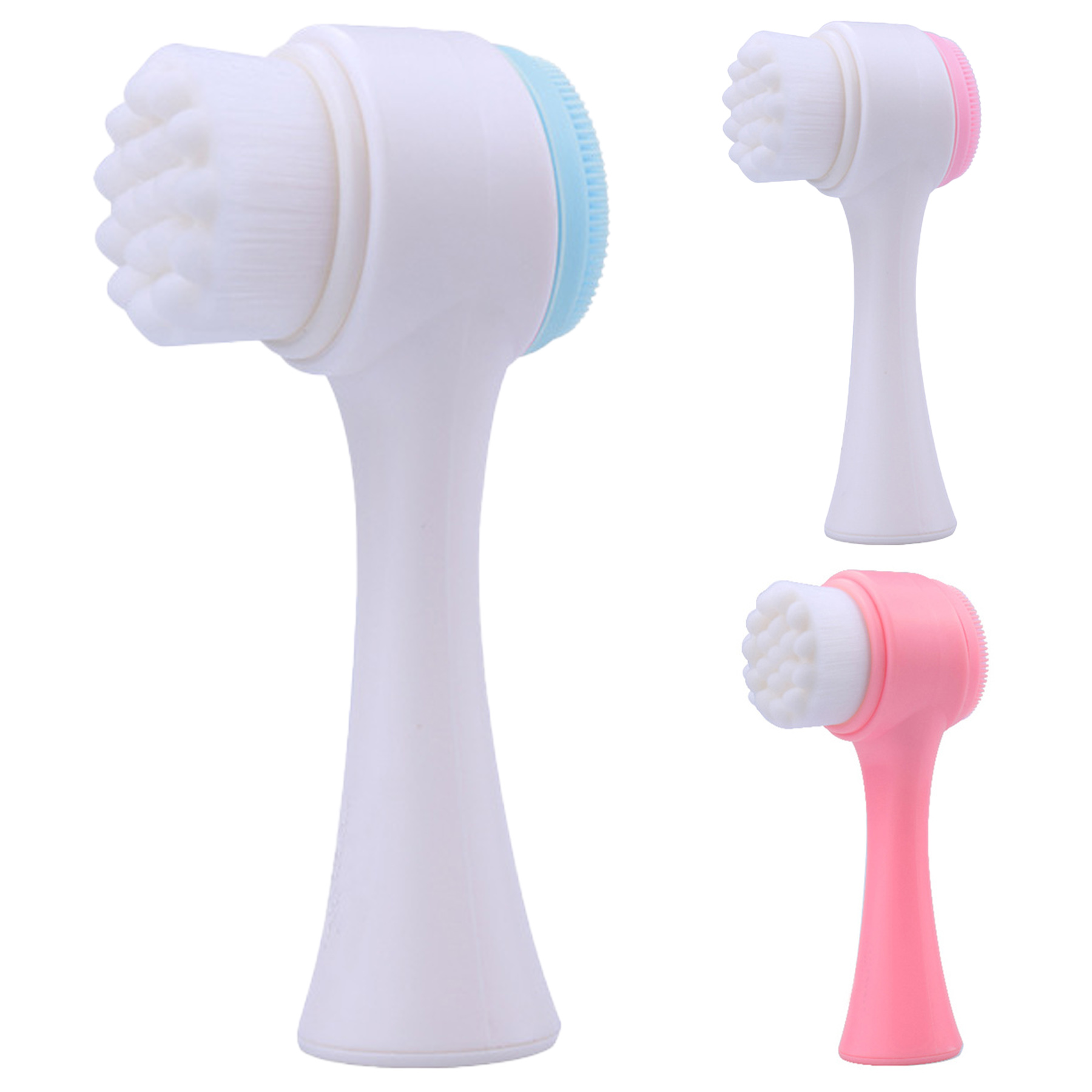 2 In 1 Manual Facial Cleansing Brush 1