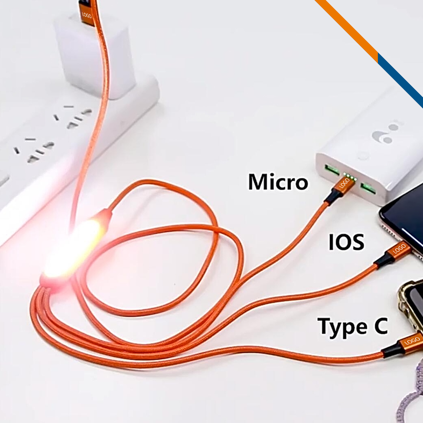 Olisa 3in1 Charging Cable 4