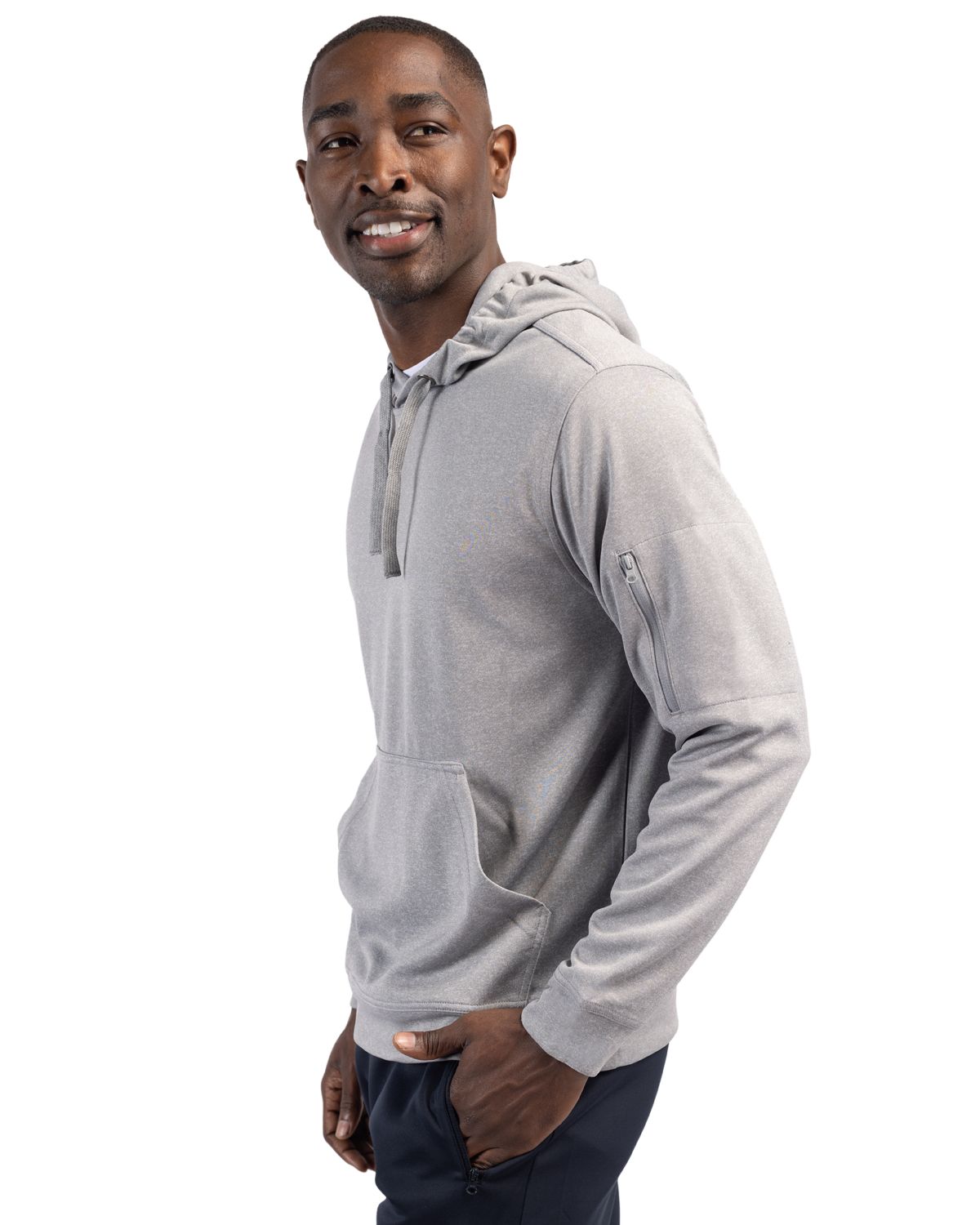 Clique Lift Solution-dyed Performance Unisex Hooded Pullover Sweatshirt 48