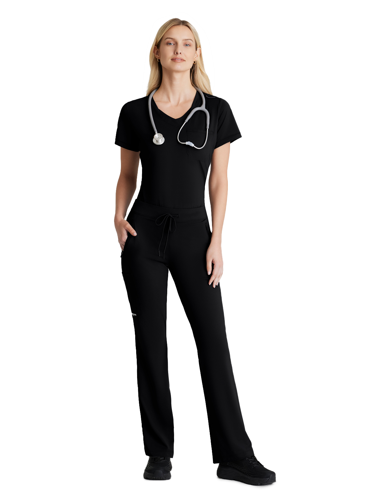 Skechers Slip-Ins - Women's Four-Pocket Fit & Flare Glide Scrub Pant 26