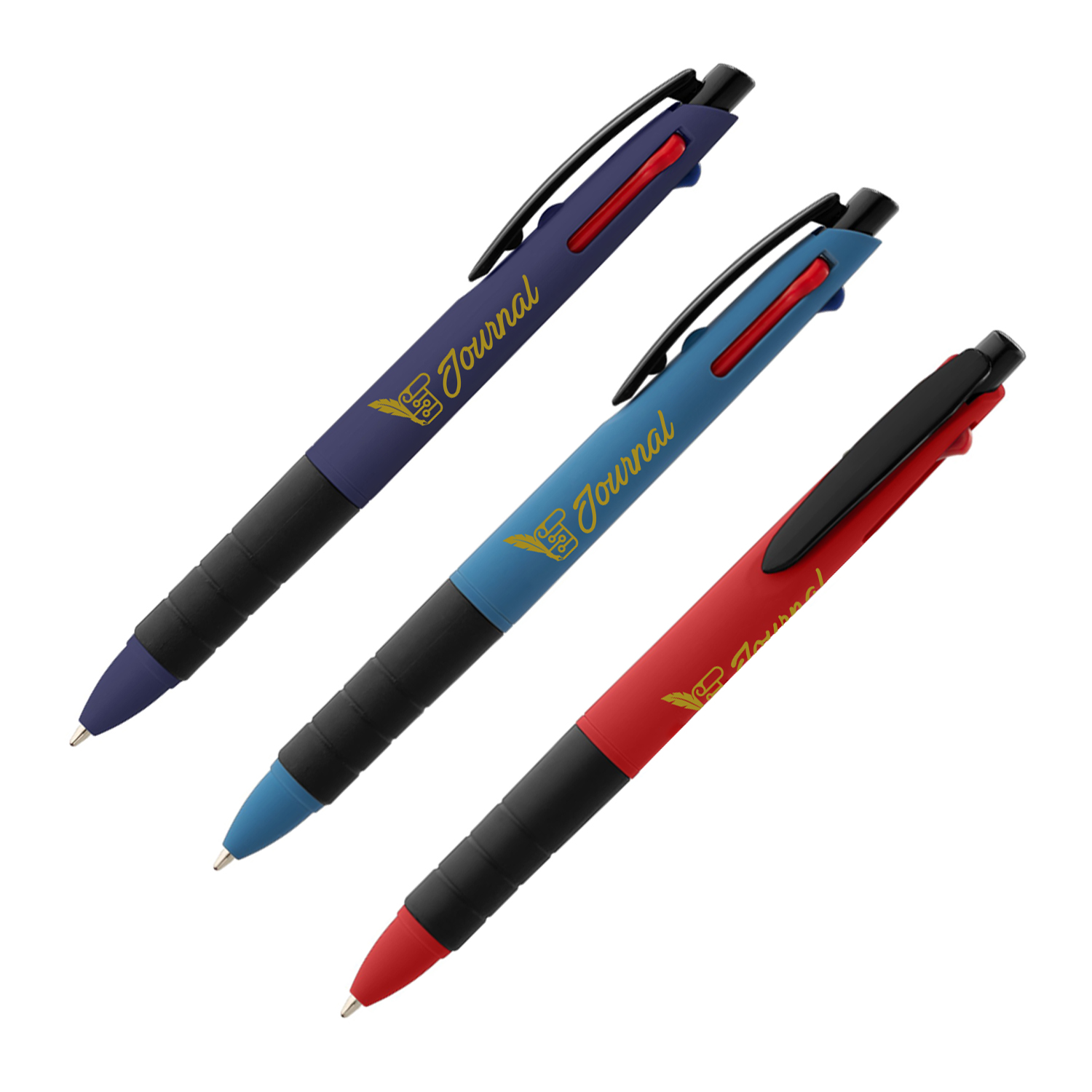 Cerberus Trio Multi-Ink Plastic Pen (1 Color Imprint) 1