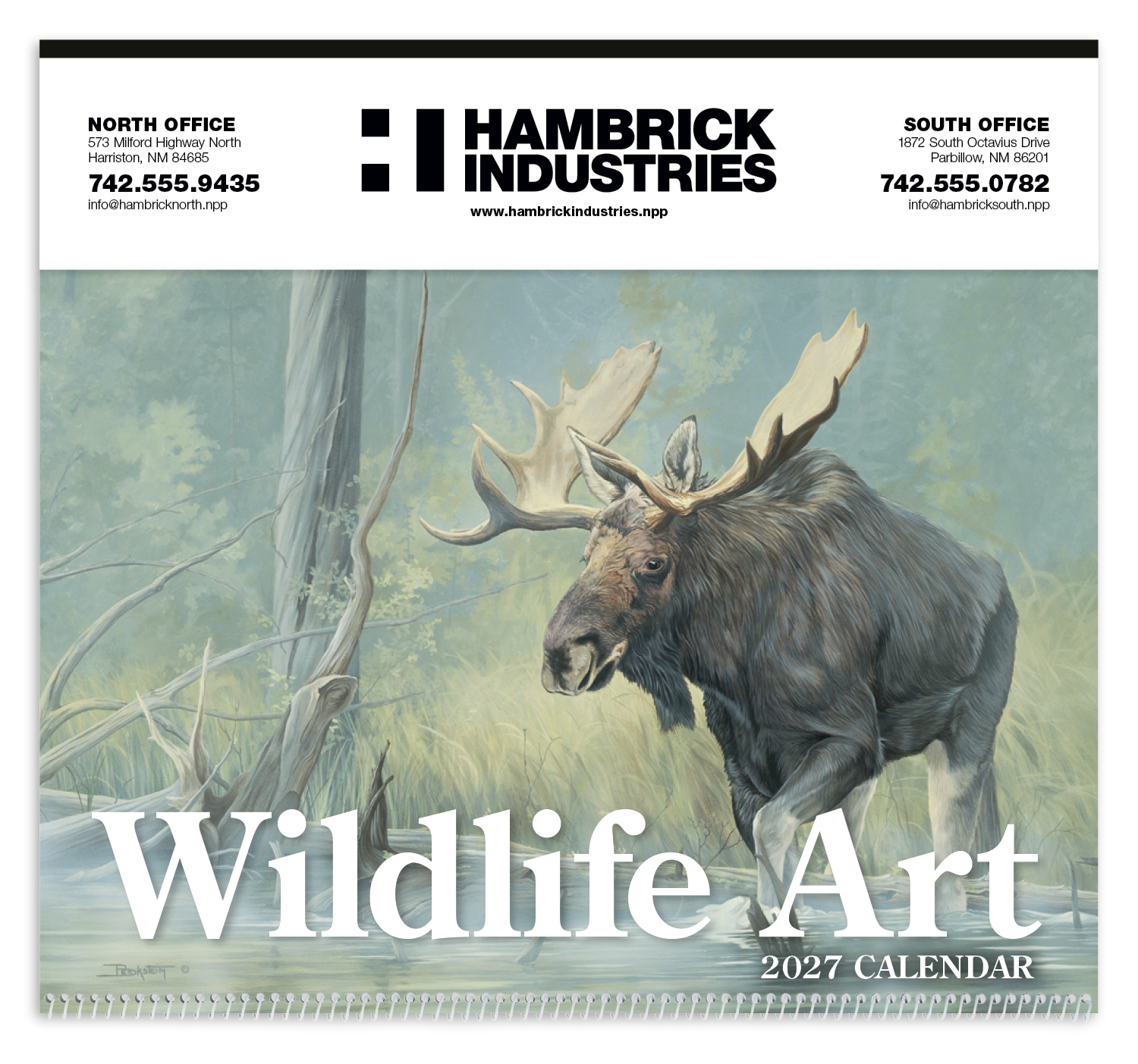 Triumph® Calendars Wildlife Art Calendar 55