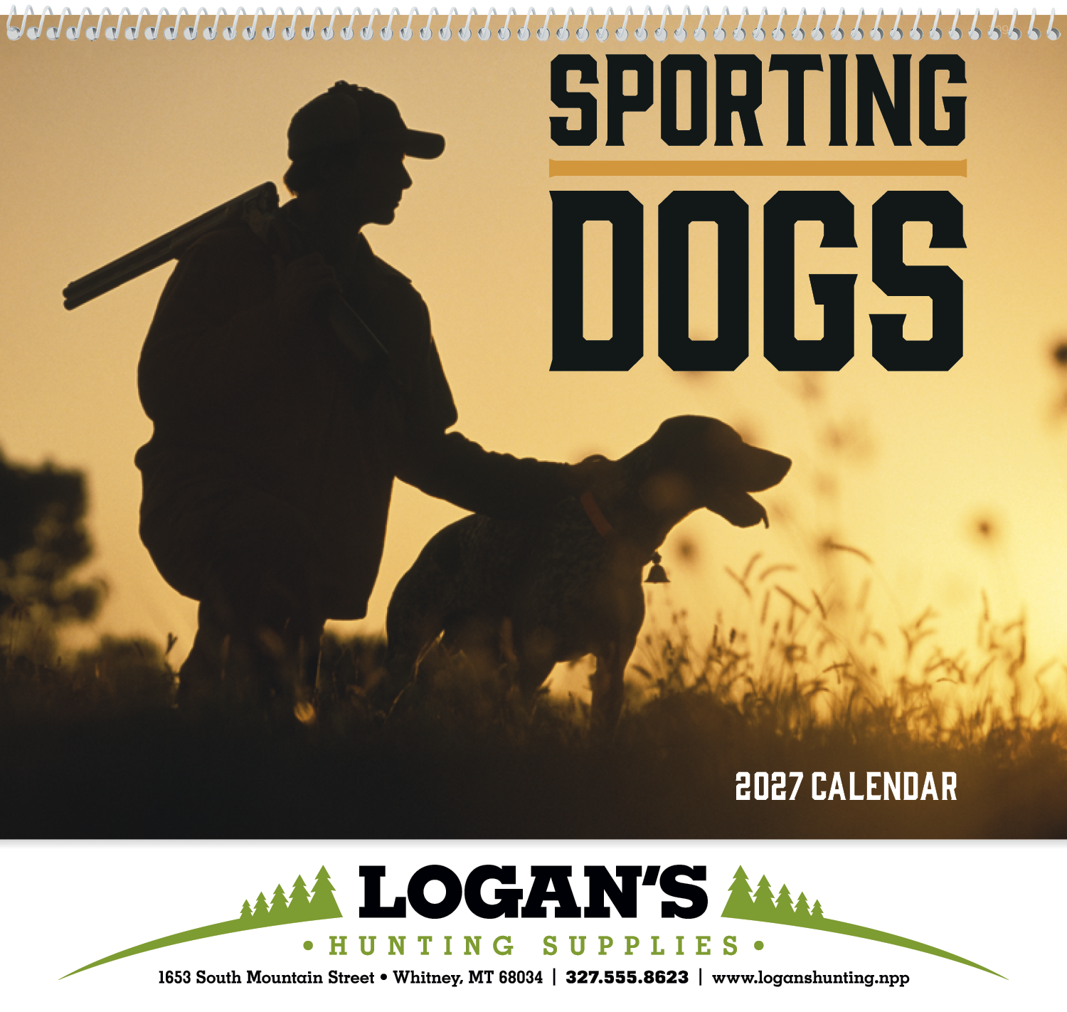 Good Value™ Sporting Dogs - Spiral Calendar 21