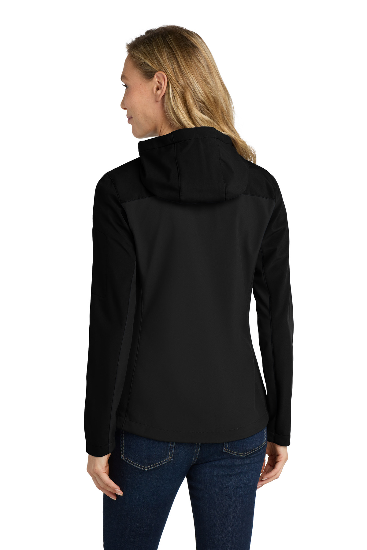 Port Authority Women's Hooded Core Soft Shell Jacket. L335 35
