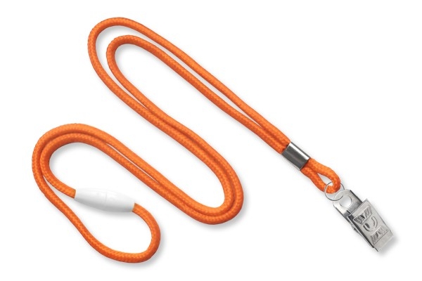 1/8" Round Braid Lanyard with Breakaway (J-Hook) 5