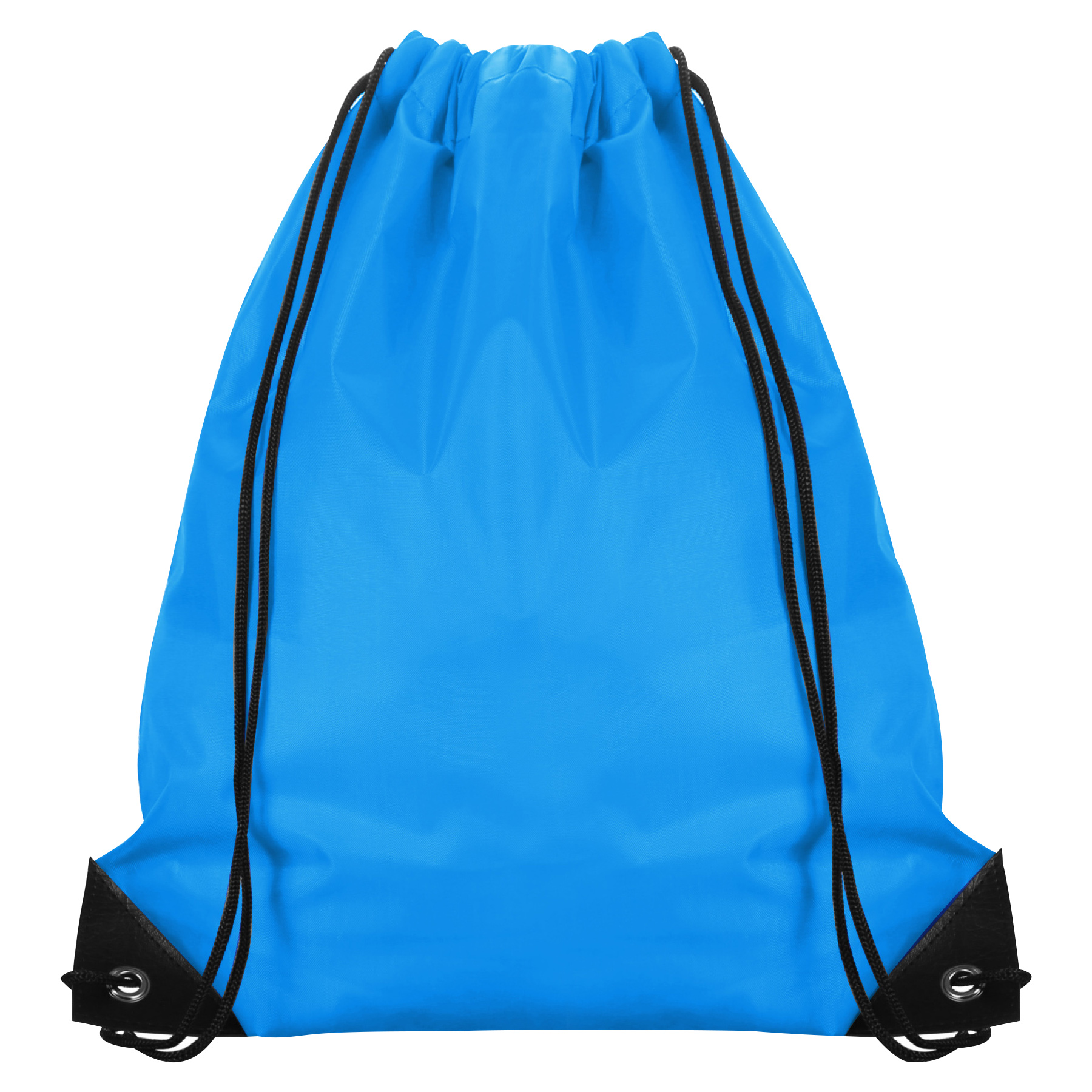 210D Polyester Drawstring Backpack With PU Corners 3