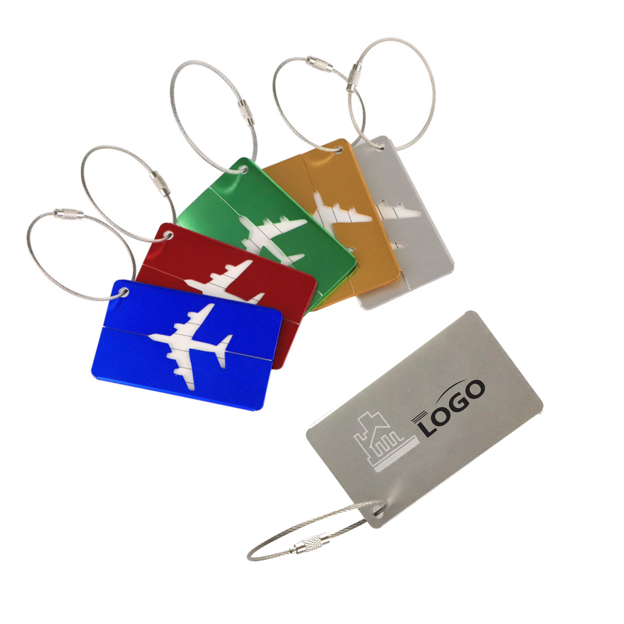 Aluminum Alloy Luggage Tag 1