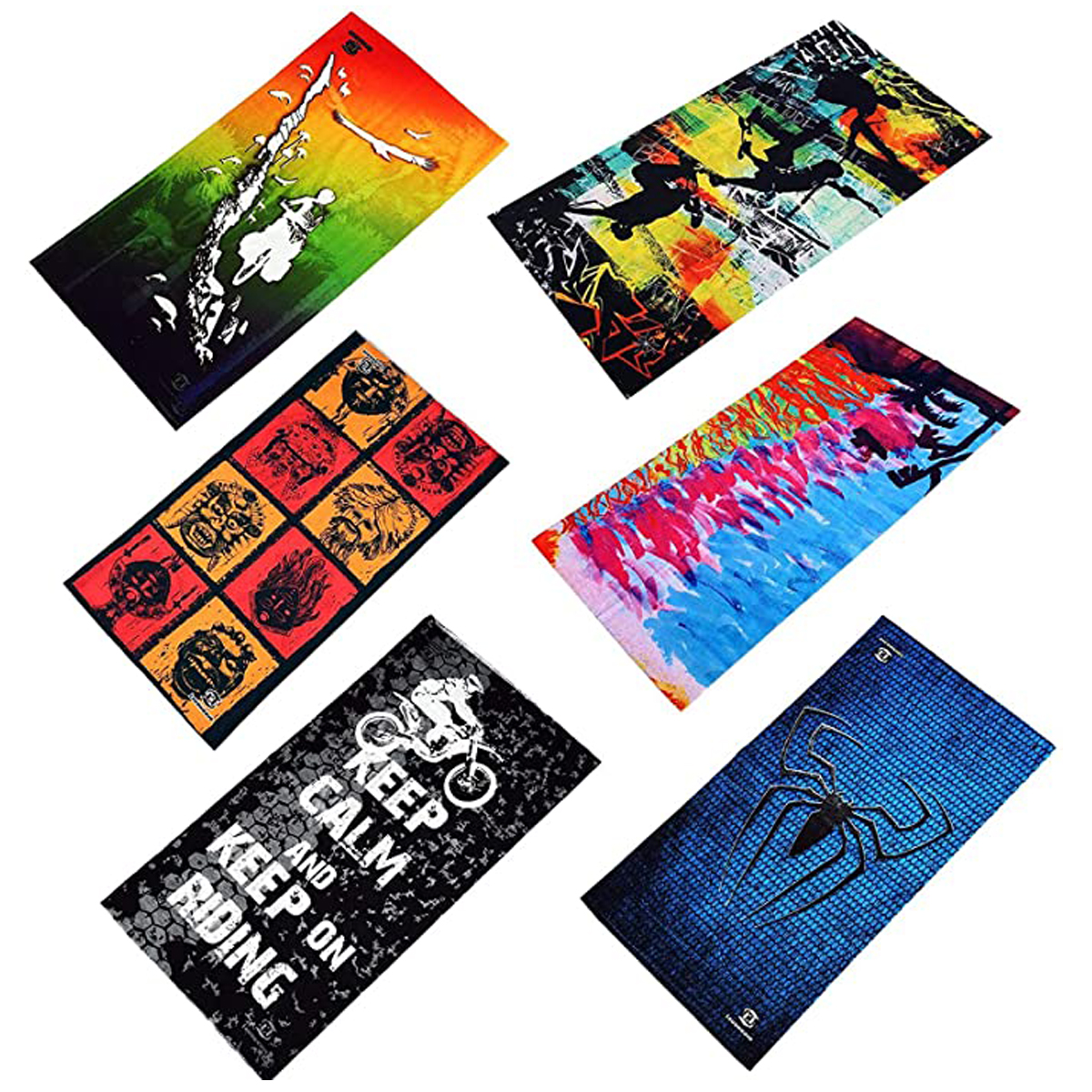 Multifunctional Seamless Headwear Magic Scarf 3