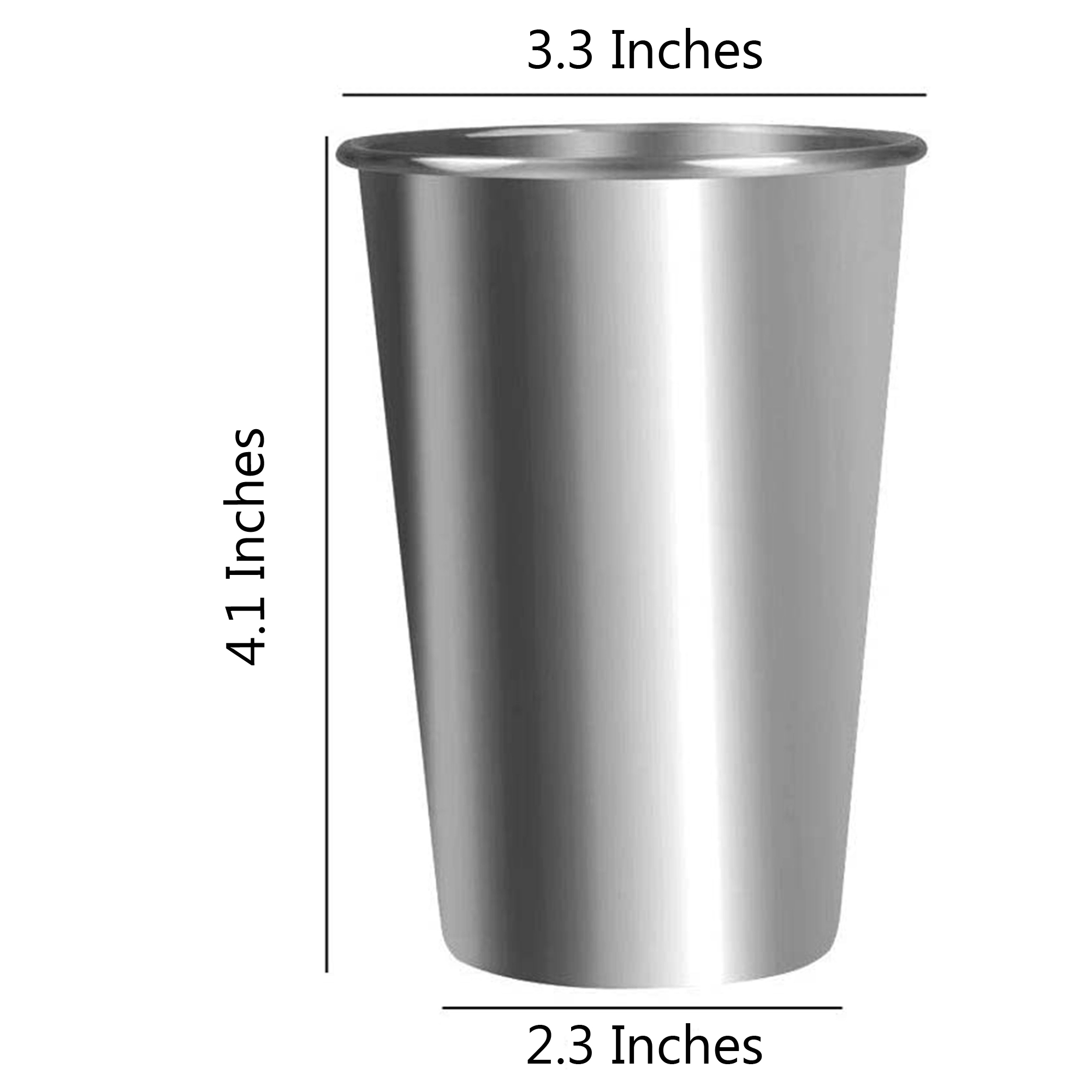 12oz Stainless Steel Tumbler Pint Camping Cup MOQ50 1