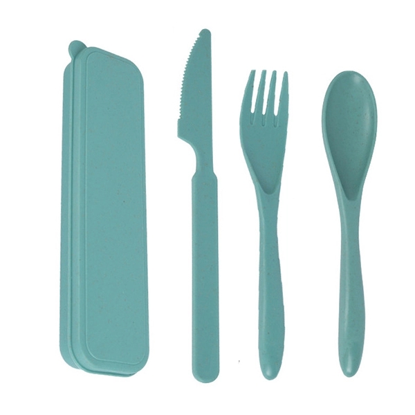 3-in-1 wheatstraw tableware set 4