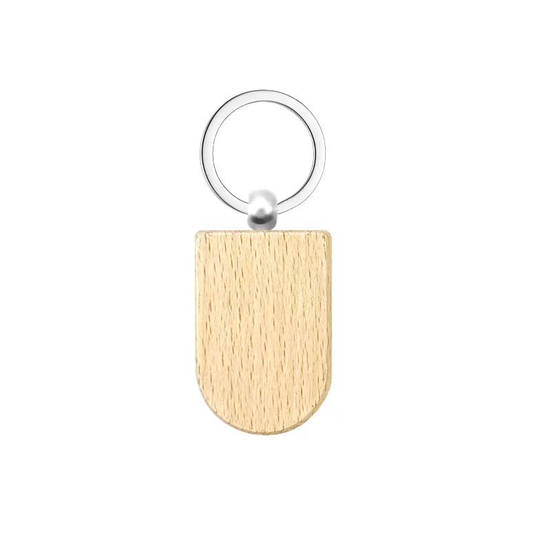 Durable Beech Wood Keychain for Everyday Use 1