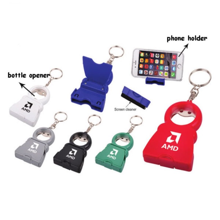 Mobile Stand And Bottle Opener And Screen Cleaner 2