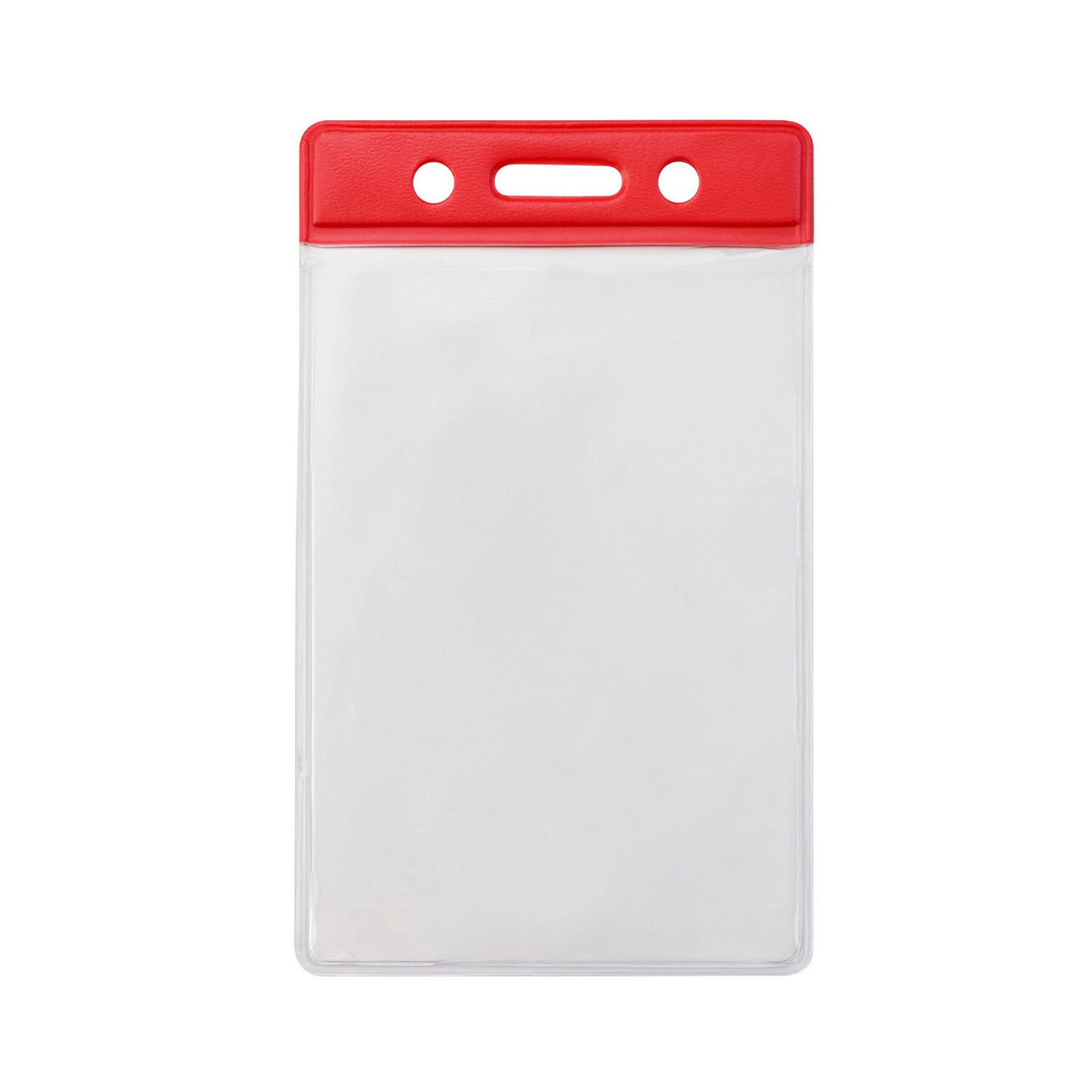 Vertical Top Load Color Bar Badge Holder 2