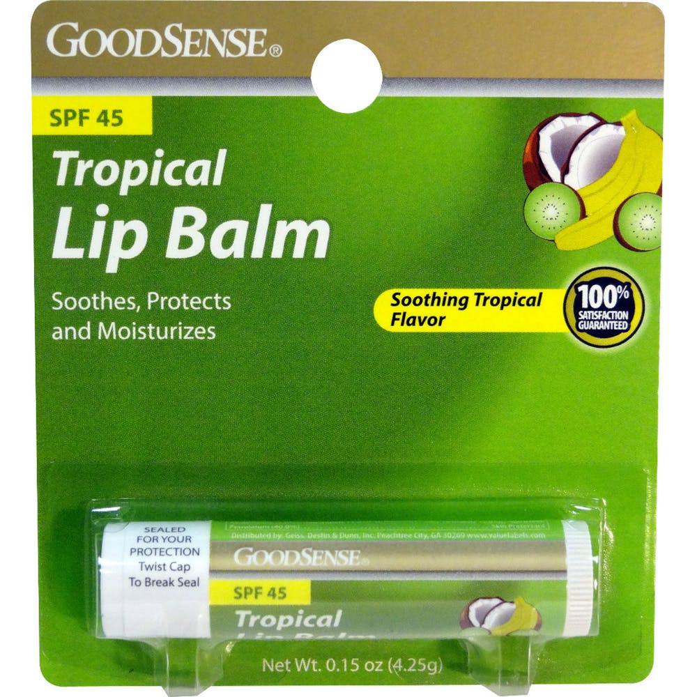 GoodSense Tropical Lip Balm - 0.15 oz SPF 45