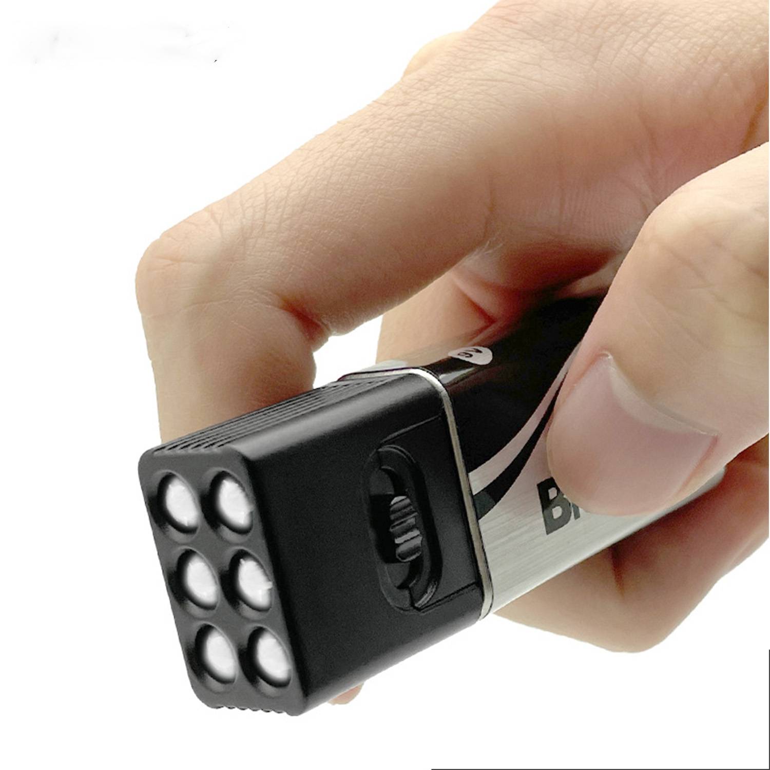 9V LED Flashlight – Ultra Bright Torch for Camping Use 4