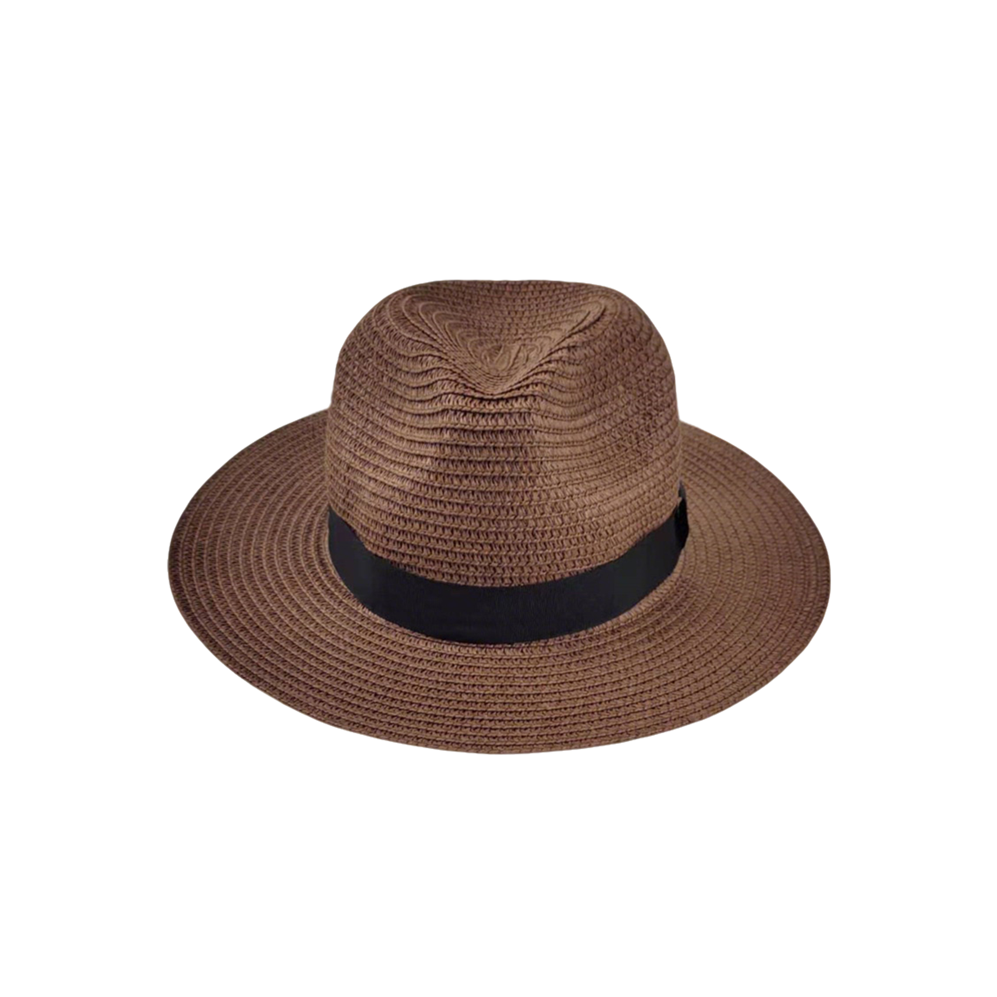 Paper Straw Panama Hat With Polyester Band 7