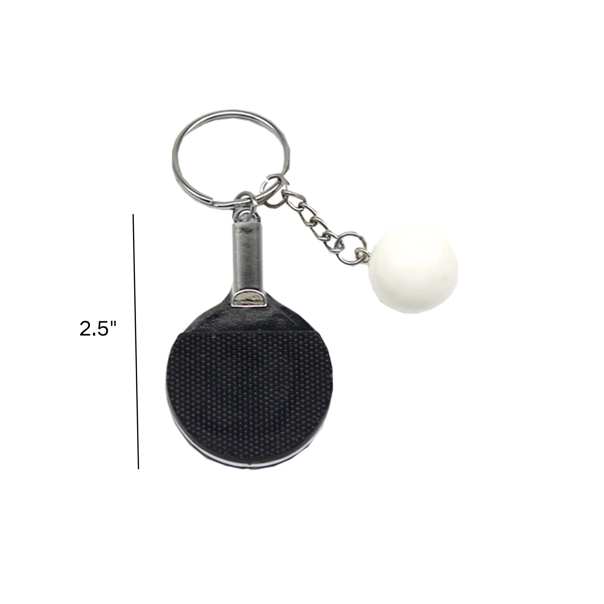 Promotional Table Tennis Keychain Gift 2.5" 7