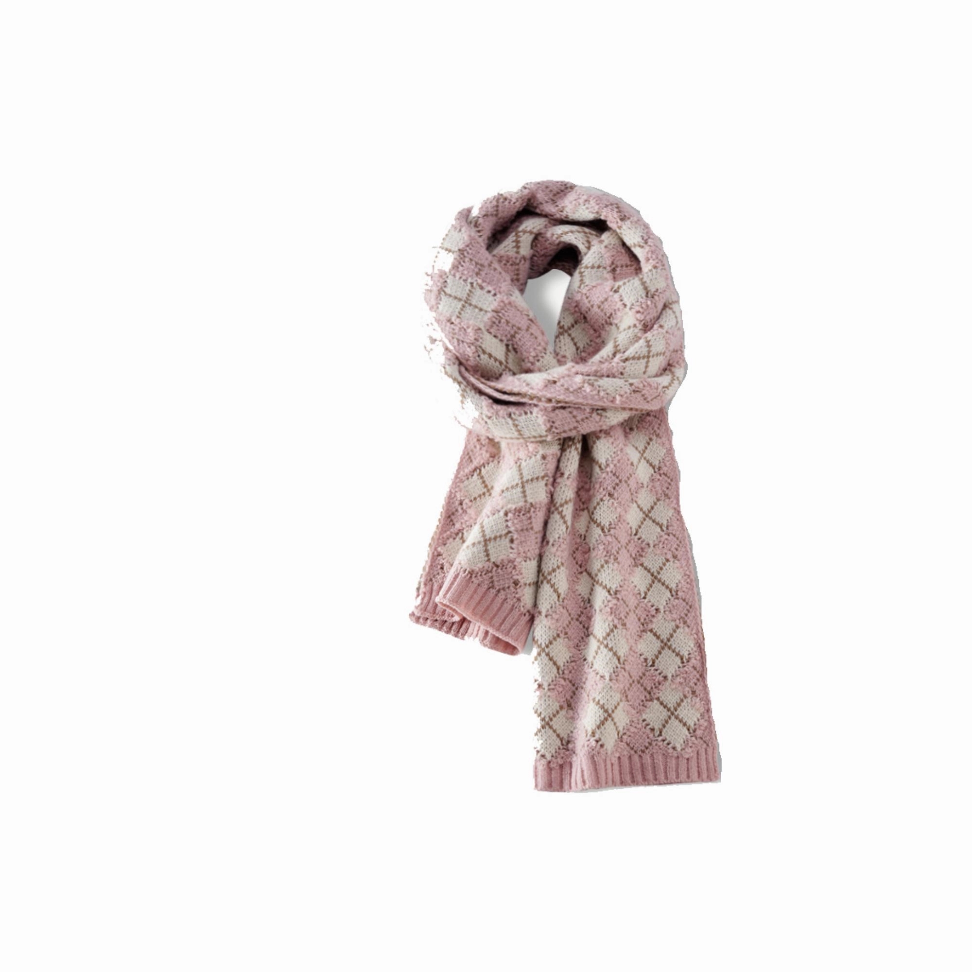Acryli Knitted Scarf MOQ 100PCS 5