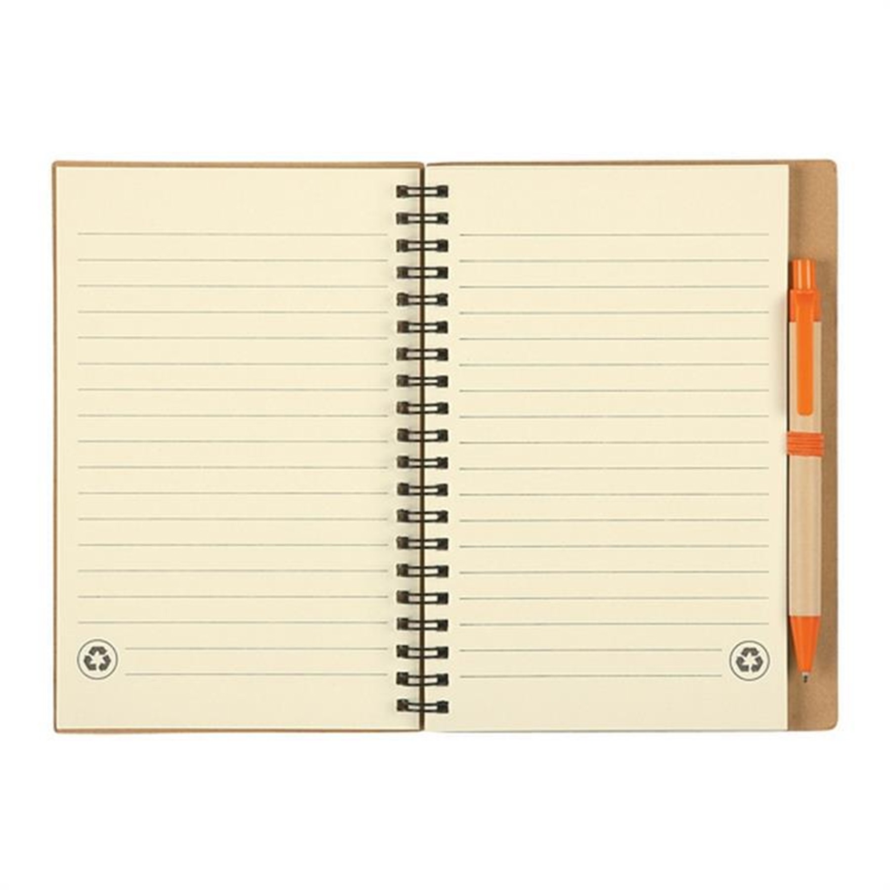 Eco-Friendly Spiral Kraft Cover Notebook 2
