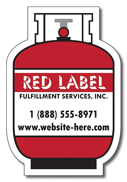 Magnet - Propane Bottle/Tank (2.25x3.3125) - Outdoor Safe 2