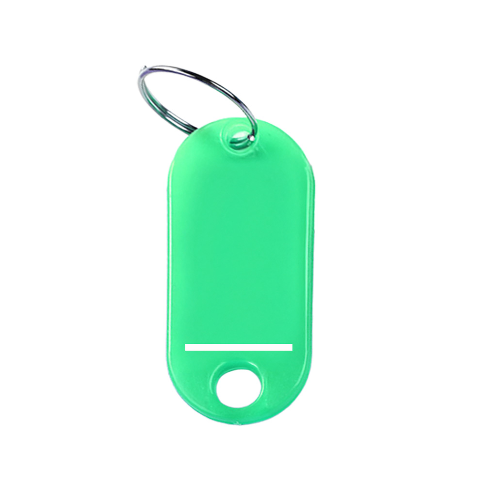Plastic Key Tags With Label Window 7