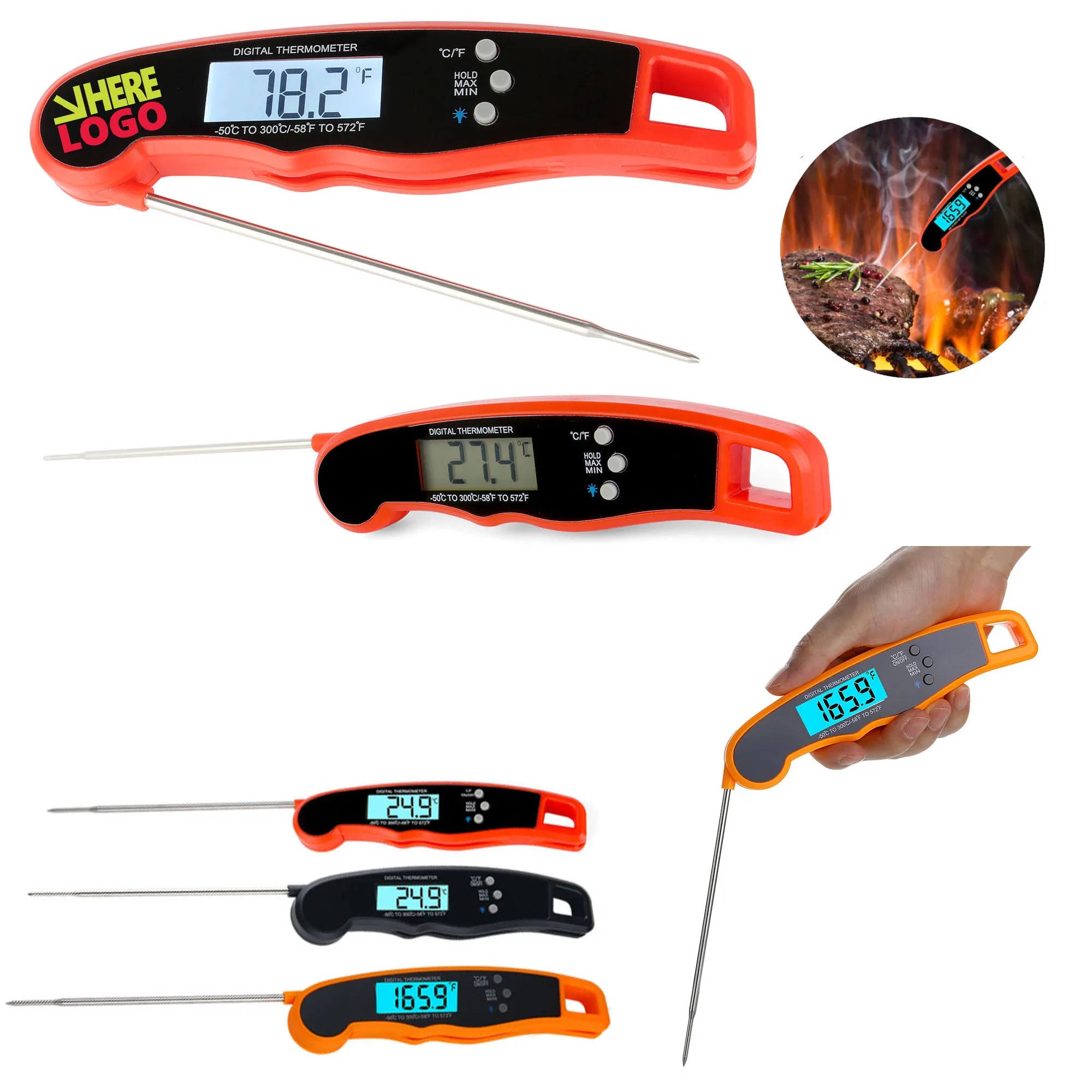 Instant Read Food Digital Thermometer 2