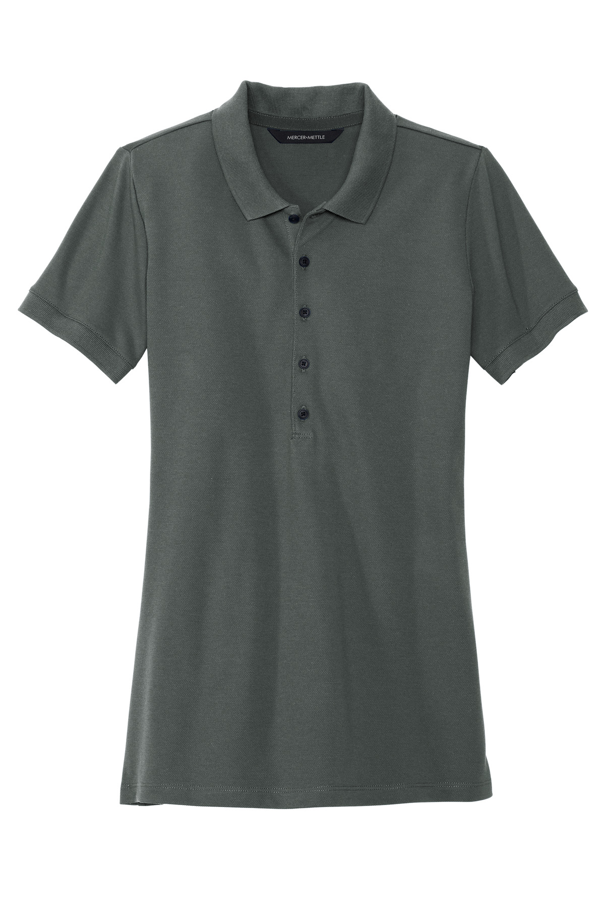 Mercer+Mettle Women's Stretch Heavyweight Pique Polo MM1001 27