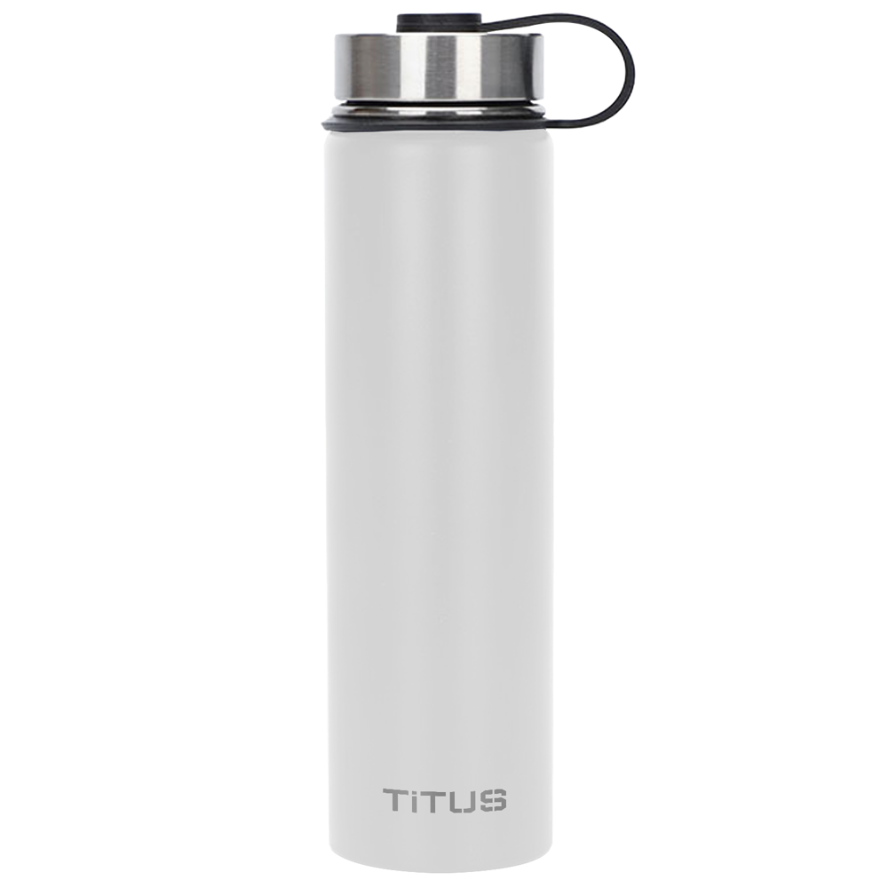 Premium 25 oz TiTUS® Stainless Steel Insulated Sports Water Bottle