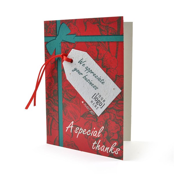 Printed Shape Ornament Folding Card 5