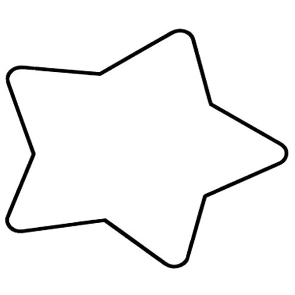 Magnet - Star - Full Color, custom magnet with logo imprint 2
