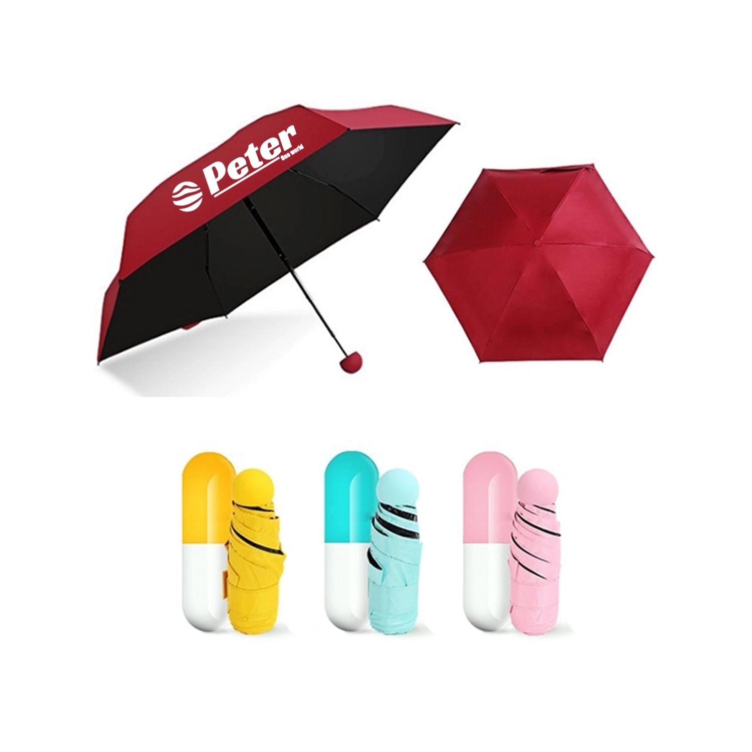 Portable Capsule Pocket Umbrella 2