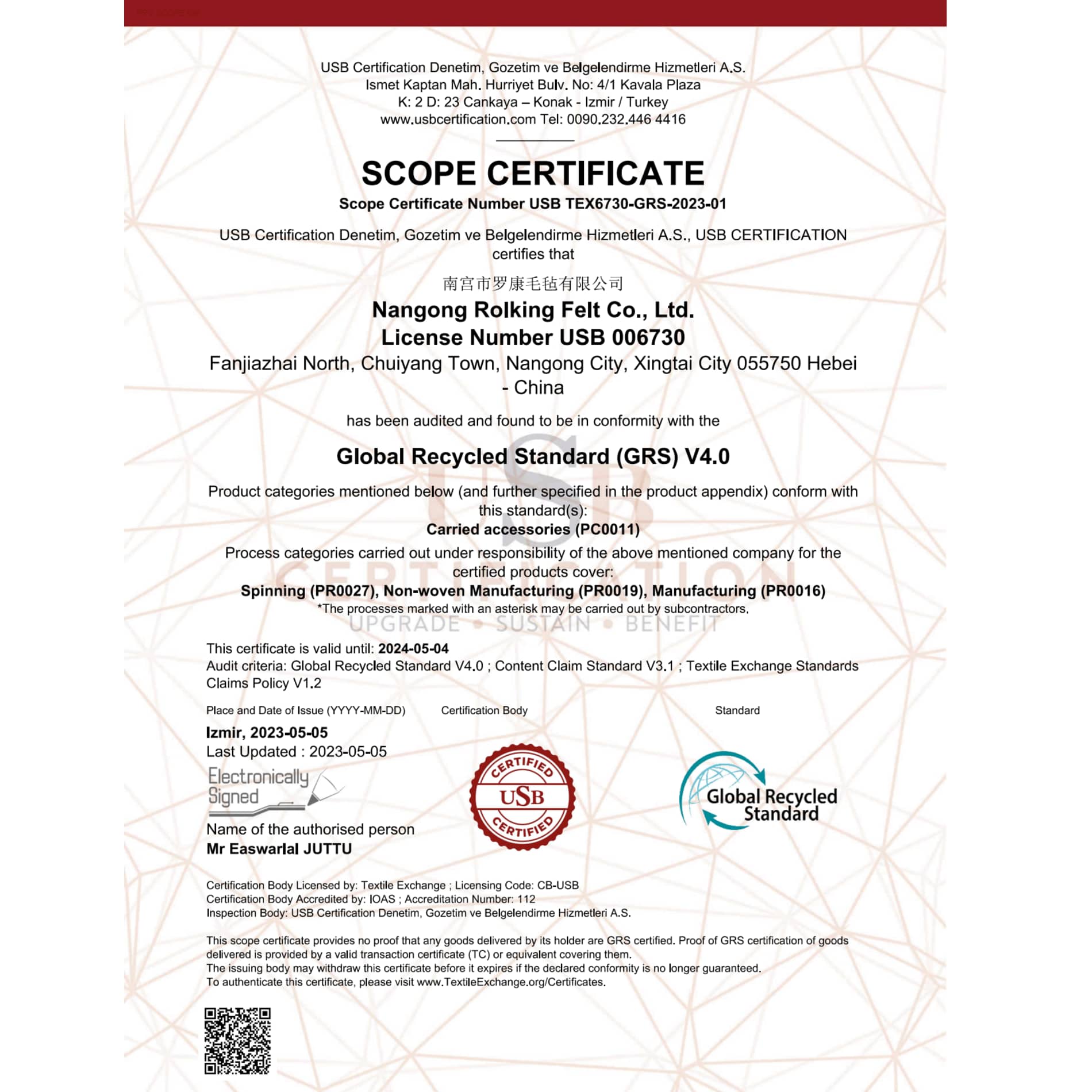 THE GOODS™ Recycled Felt Meeting Tote 51