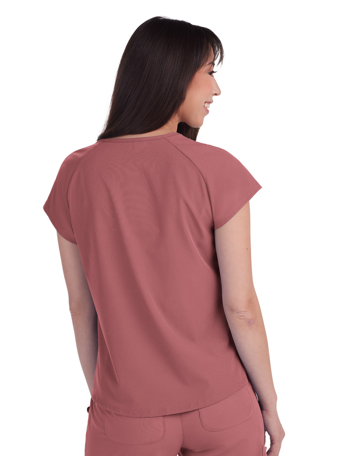 koi - Planet koi - Women's One-Pocket Heart-Shaped Neckline Eco-Friendly Kailani Top 19