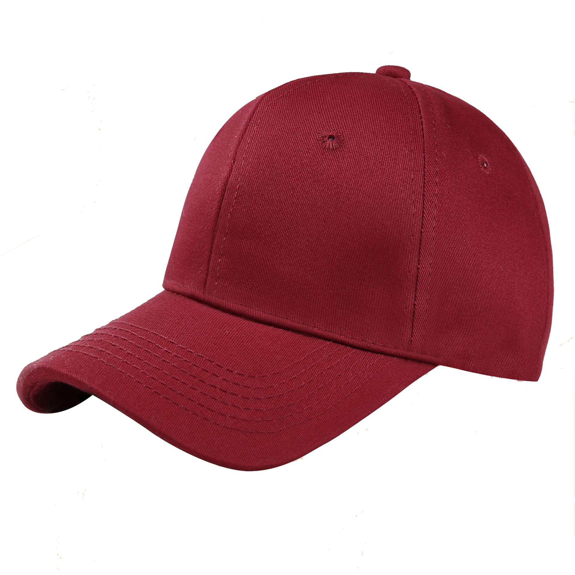 100% Cotton 6-Panel Structured Sandwich Cap W/ Metal Buckle 7