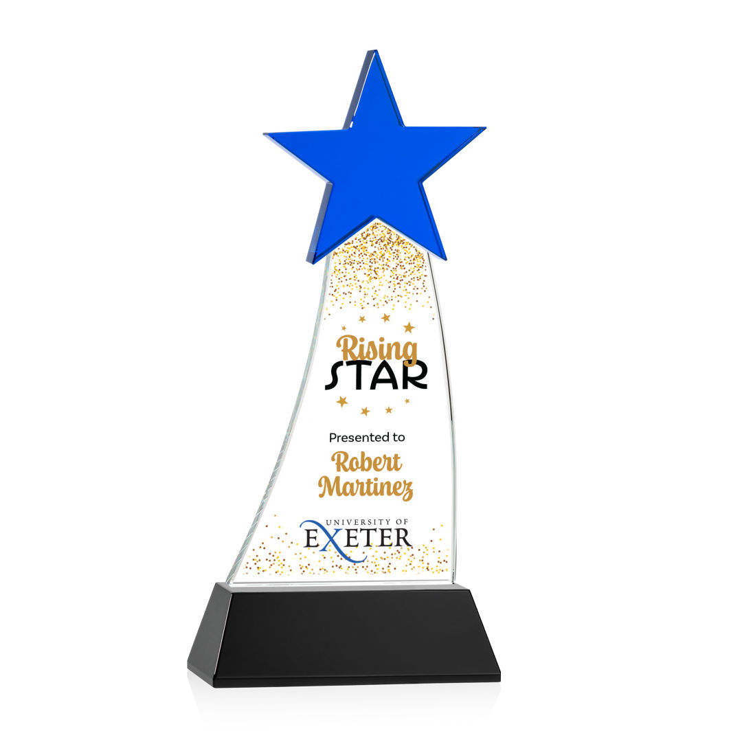 Manolita VividPrint™ Award - Blue/Black 10