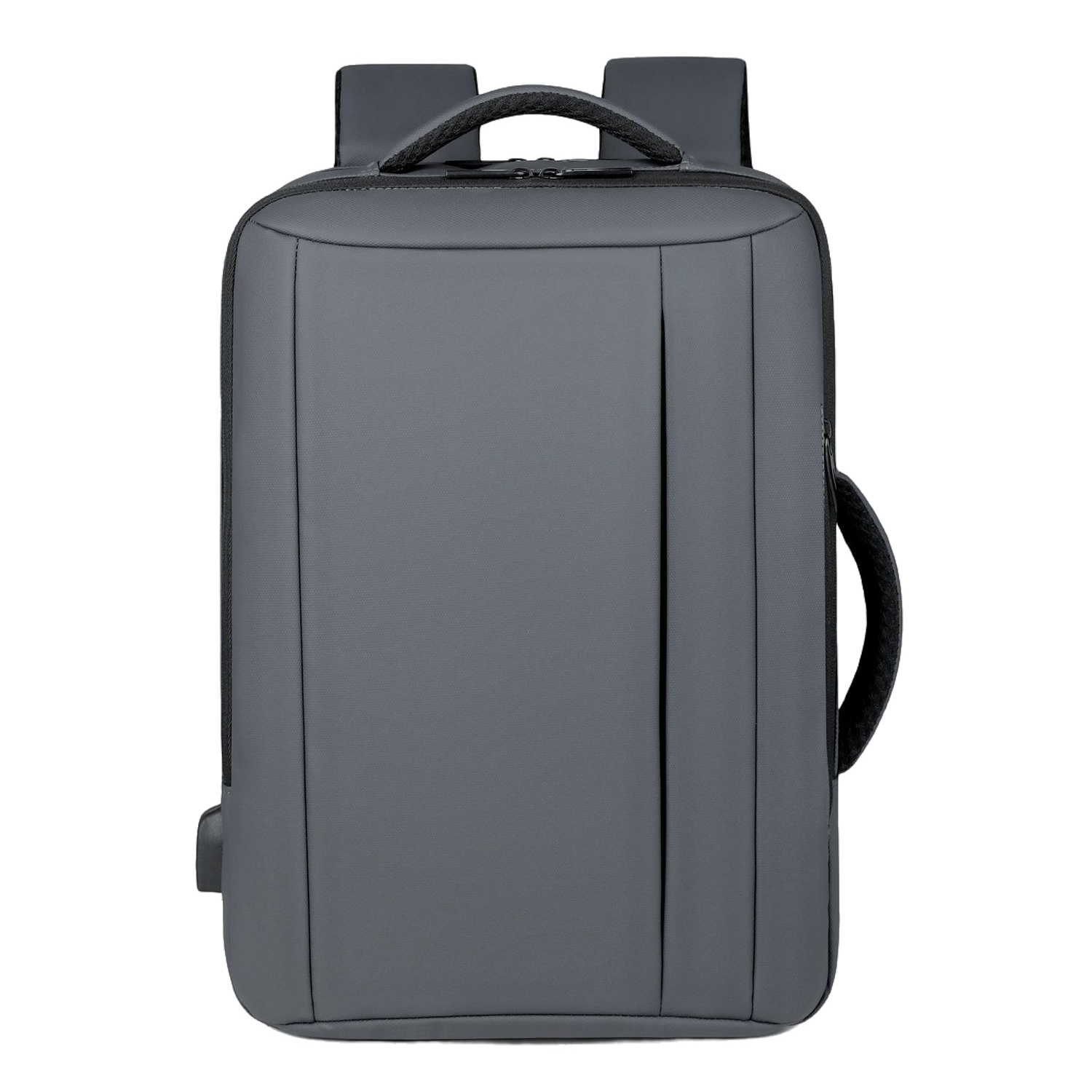 Waterproof Polyester Travel Backpack w/ USB Charging Port 2