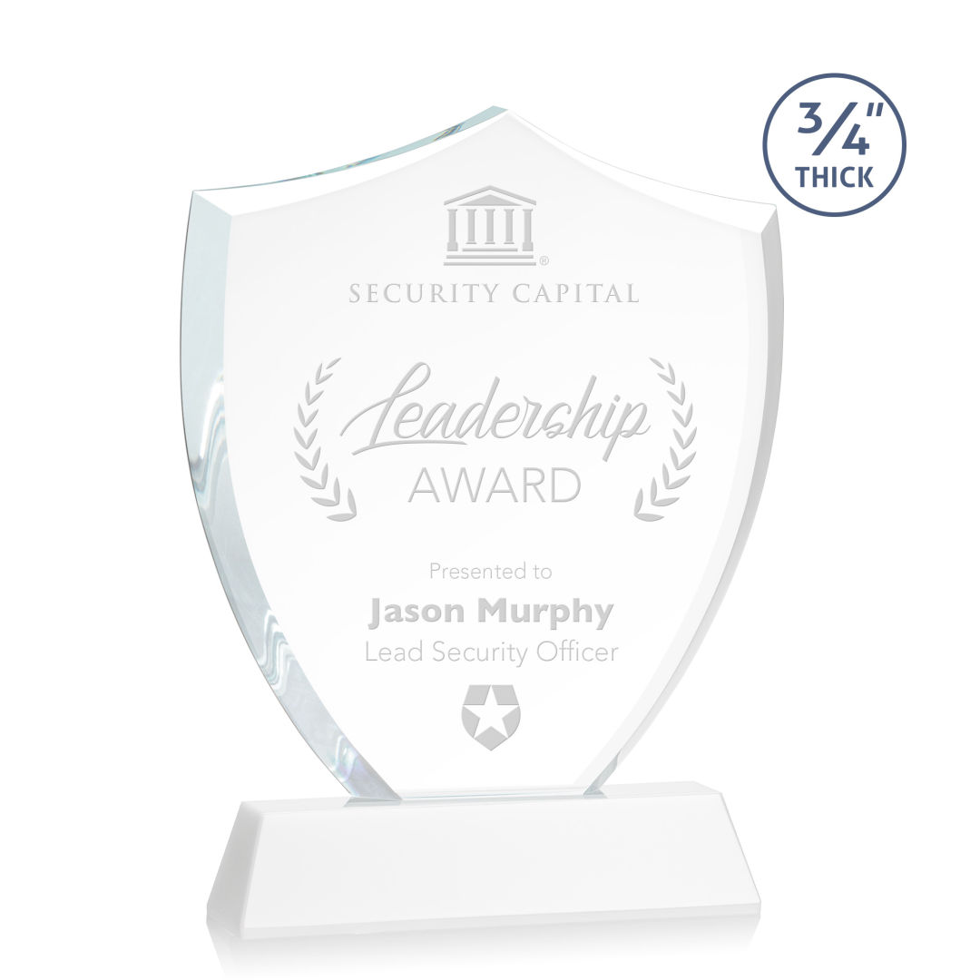 Scudo Shield Award on Newhaven - White 9